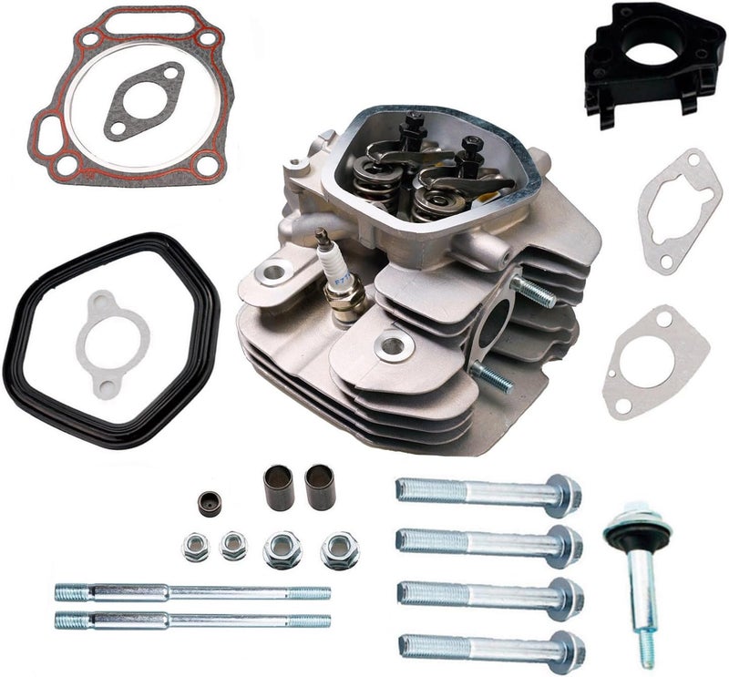 JJing Assembled Cylinder Head Assembly Kit Compatible with Some Champion CPE 196cc 208cc 212cc 224cc Engine Generator Chipper Shredder and Other Power Equipment - Image 1